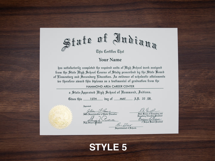 High School Diplomas