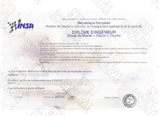 Faux Diplomas Universities -  Diploma's ET Certificates - France