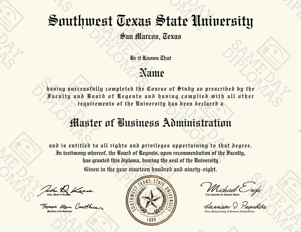 Associate Degree Diploma