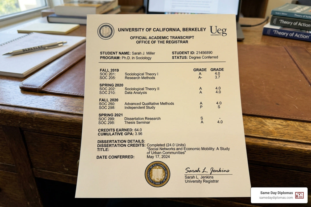 Why Your PhD Transcript with Grades Might Matter for Your Next Job