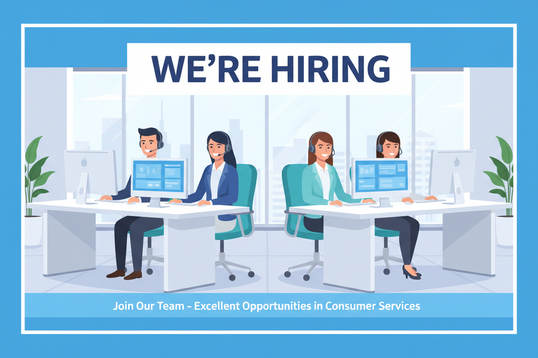 Consumer Services job ad