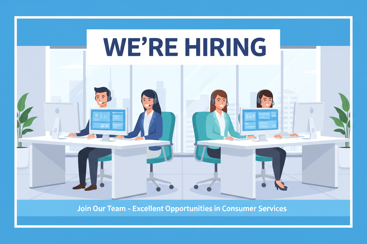 Consumer Services job ad