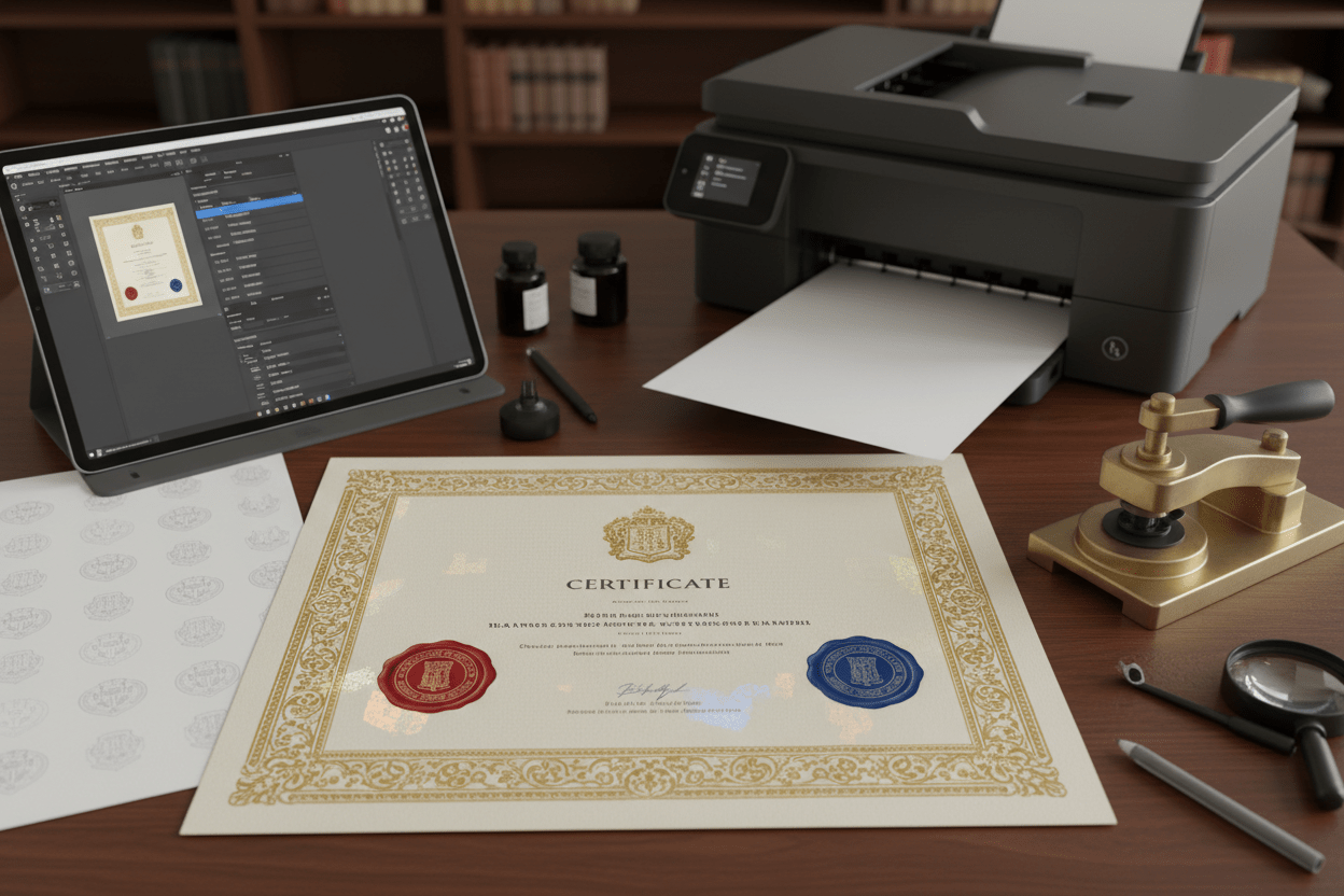 How to Customize Diplomas: A Complete Guide to Design, Security, and Production - Same Day Diplomas
