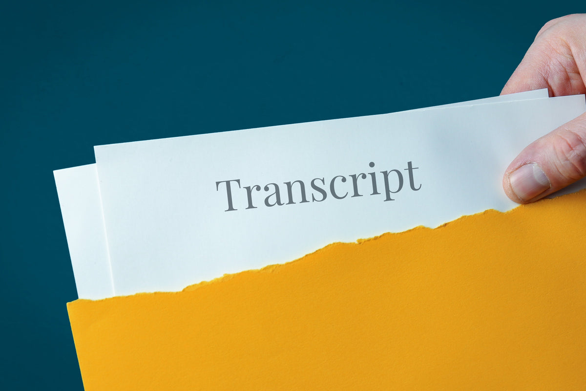 Transcript Troubles? Here's Why You Should Consider Buying a High ...