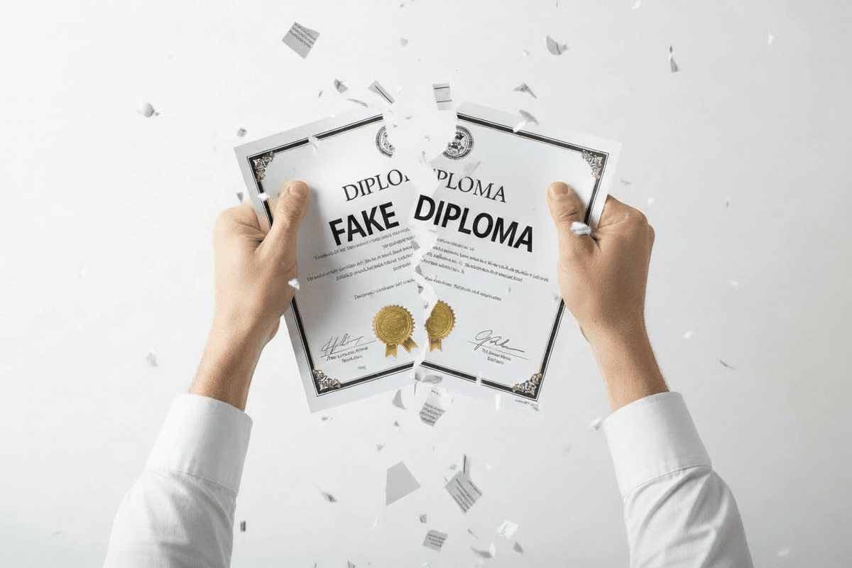 Understanding the Legal Risks of Using Fake Diplomas or Transcripts
