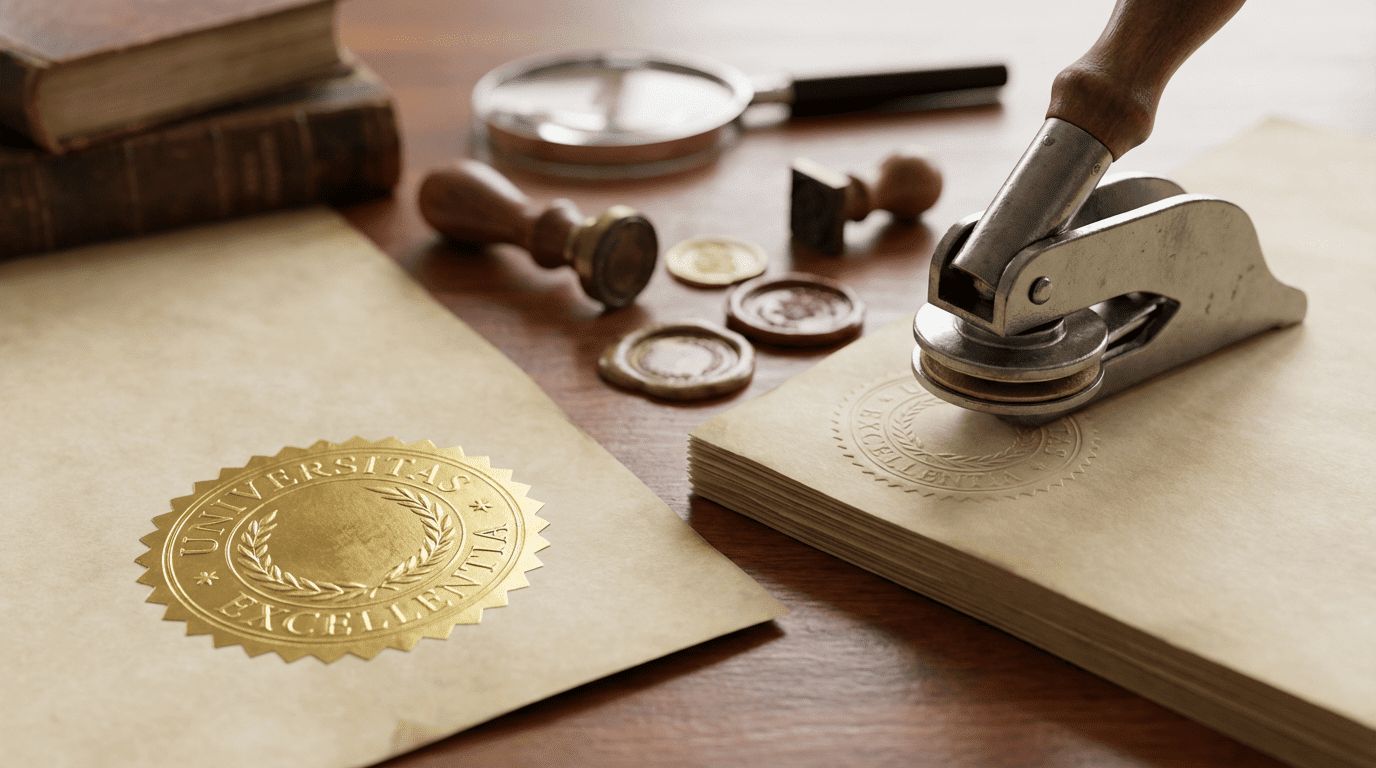 What Are the Diploma Seal Options for a Novelty Diploma? - Same Day Diplomas