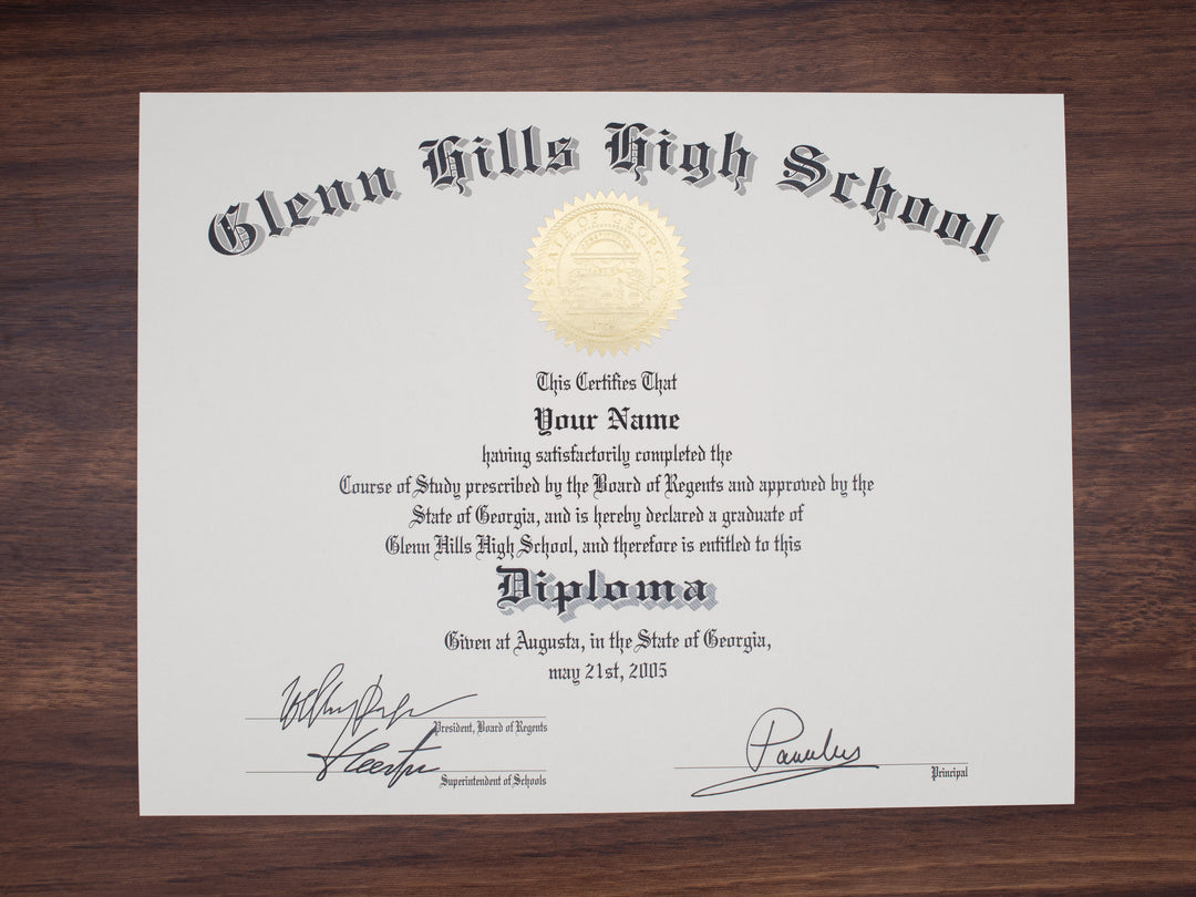 High School Diplomas