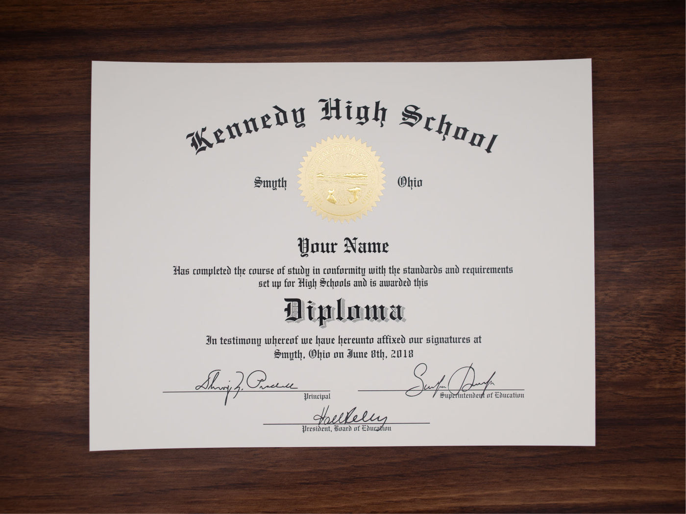Certificate image