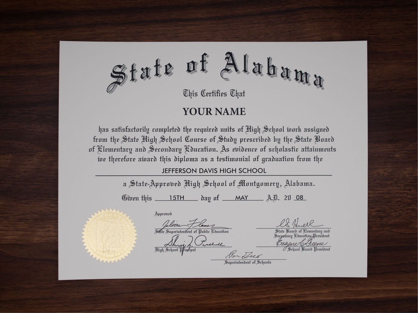Certificate image
