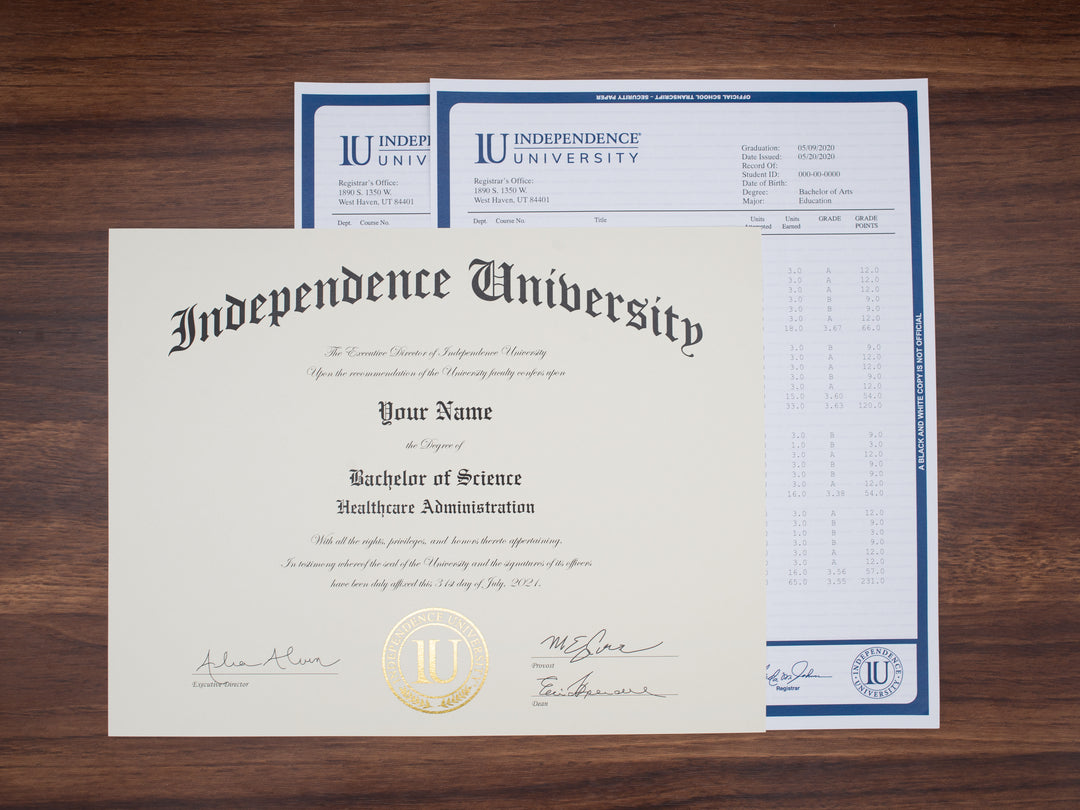 College and University Match Diploma - Degree & Stock Transcripts, USA