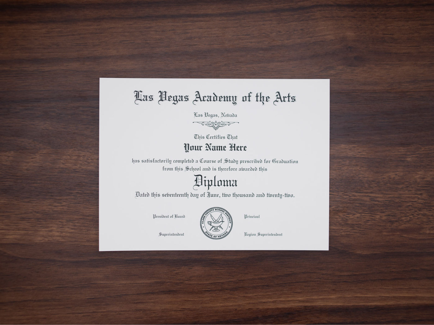 Certificate image