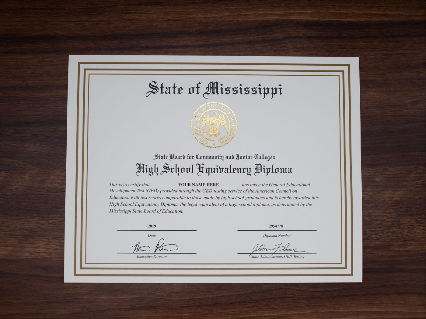 Certificate image