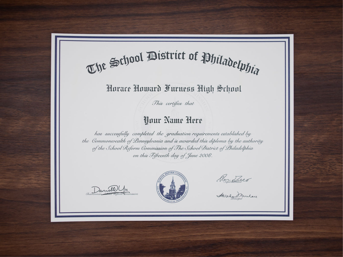 Certificate image