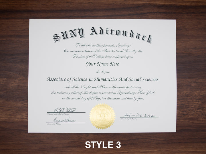 College and University Diploma Degree, USA Stock Design (Copy)