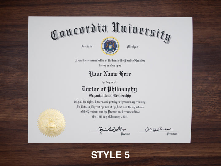 College and University Diploma Degree, USA Stock Design (Copy)