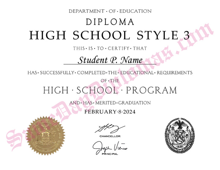 replacement high school diplomas 