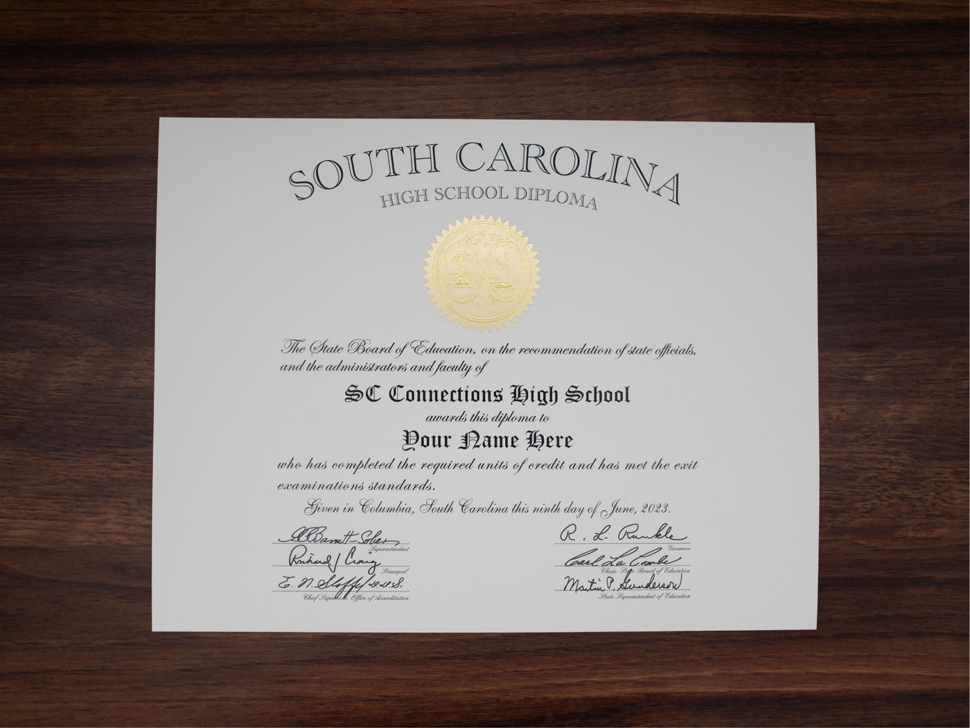 Certificate image