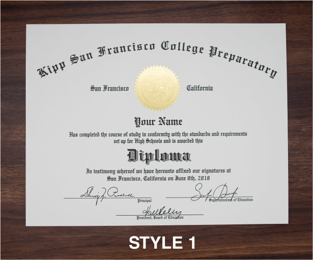 High School Diplomas