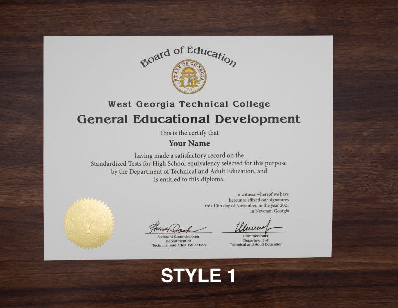 Certificate image