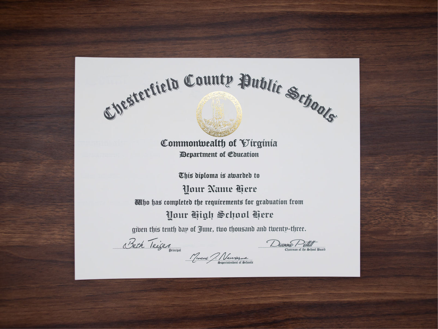 Certificate image
