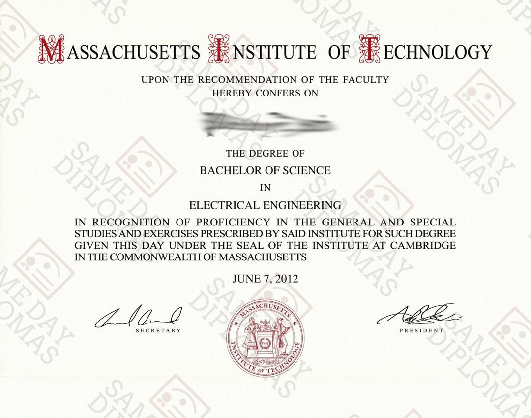 Bachelor Degree Diploma - Doc Printers