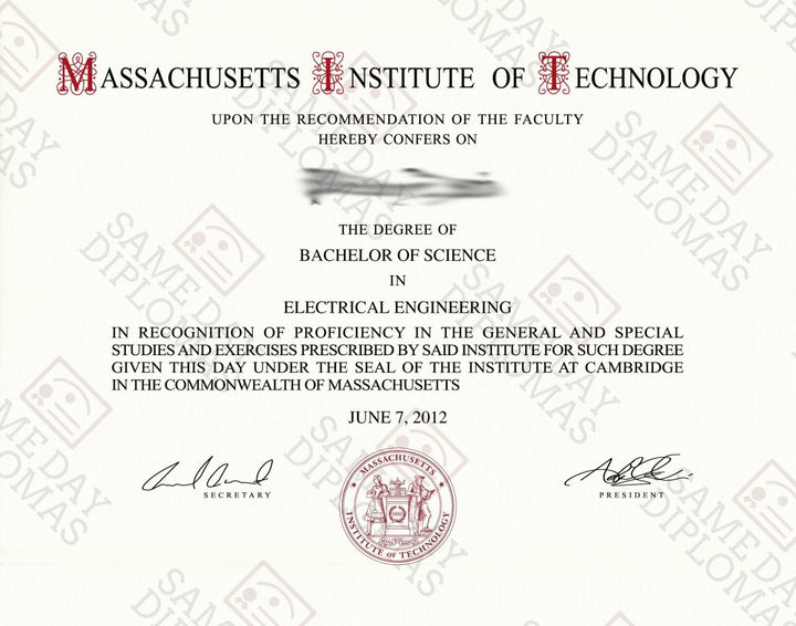 Bachelor Degree Diploma - Doc Printers