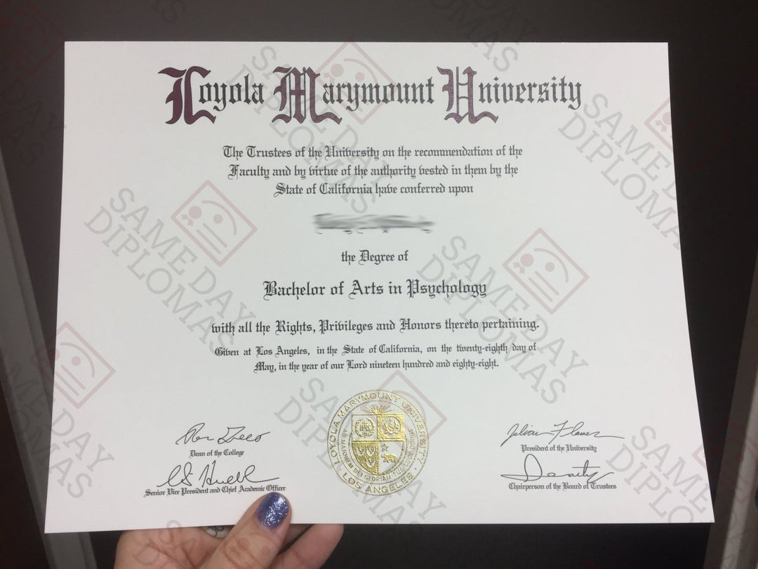 Bachelor Degree Diploma - Doc Printers