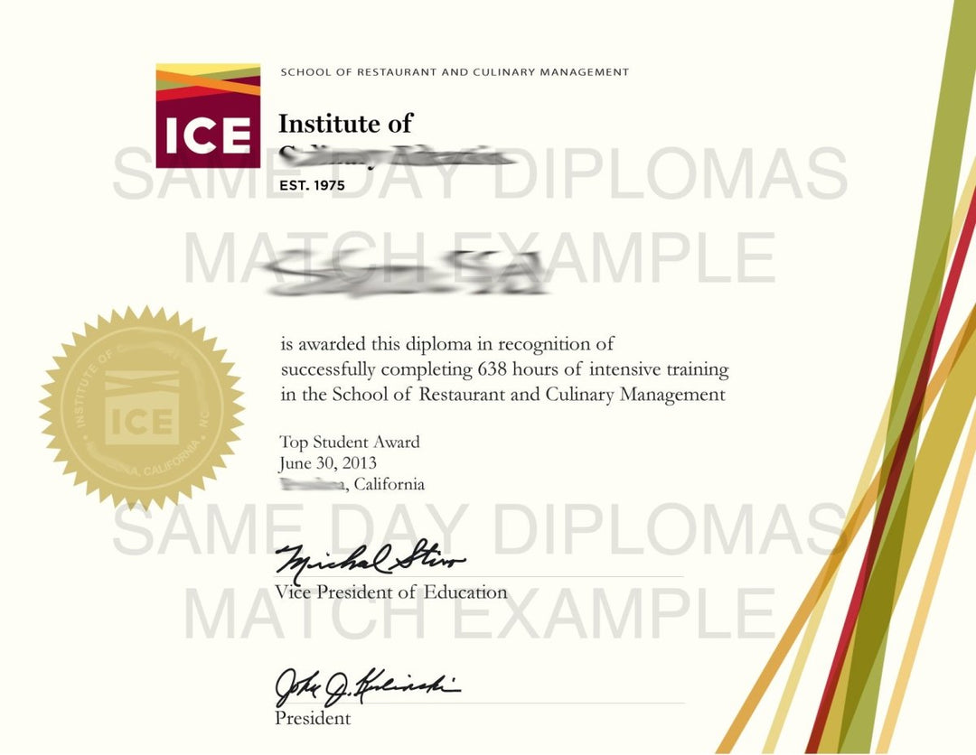 Bachelor Degree Diploma - Doc Printers