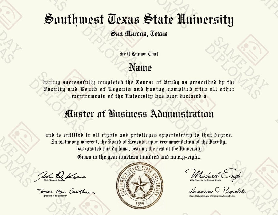 Bachelor Degree Diploma & Transcripts - Doc Printers