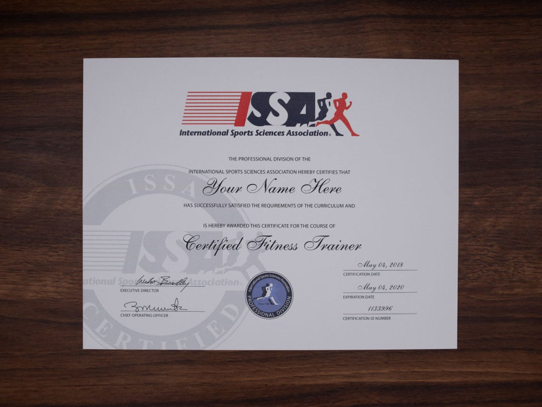 Certificate of Personal Training - Same Day Diplomas