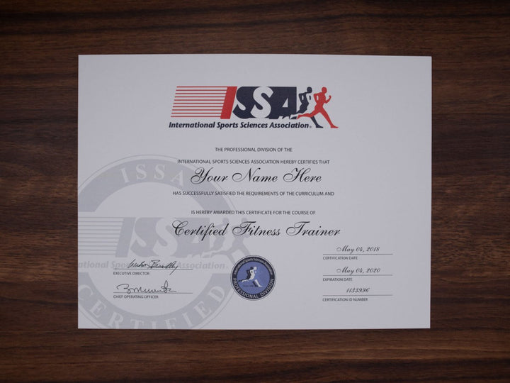 Certificate of Personal Training - Same Day Diplomas