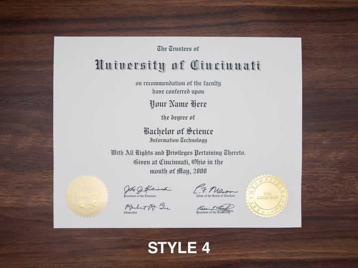 College and University Diploma Degree, USA Stock Design - Doc Printers