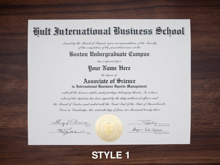 College and University Diploma Degree, USA Stock Design - Doc Printers