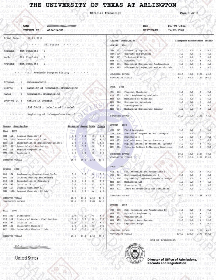College & University Match Diploma, Degree & Match Transcripts, USA - Doc Printers