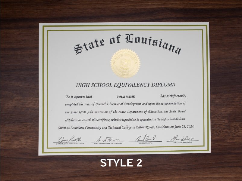 Copy of GED Diplomas - NEW - Same Day Diplomas