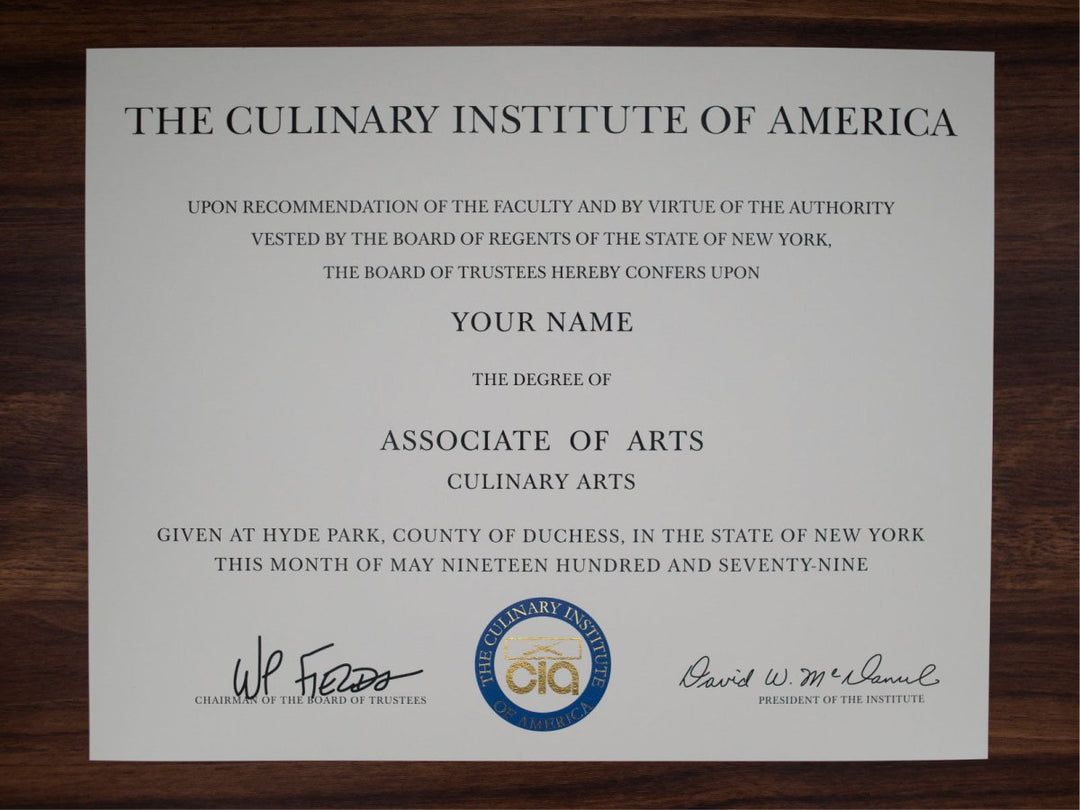 Culinary Certificates - Same Day Diplomas