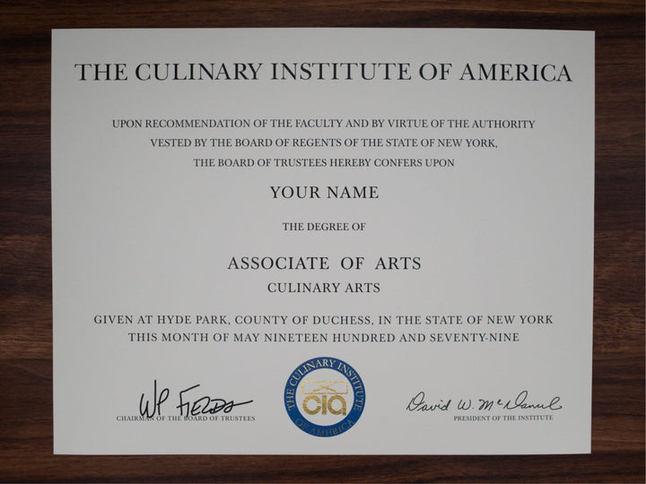 Culinary Certificates - Same Day Diplomas