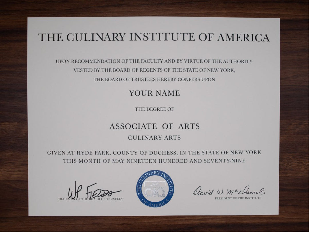 Culinary Certificates - Same Day Diplomas