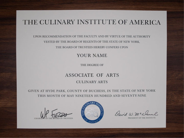 Culinary Certificates - Same Day Diplomas