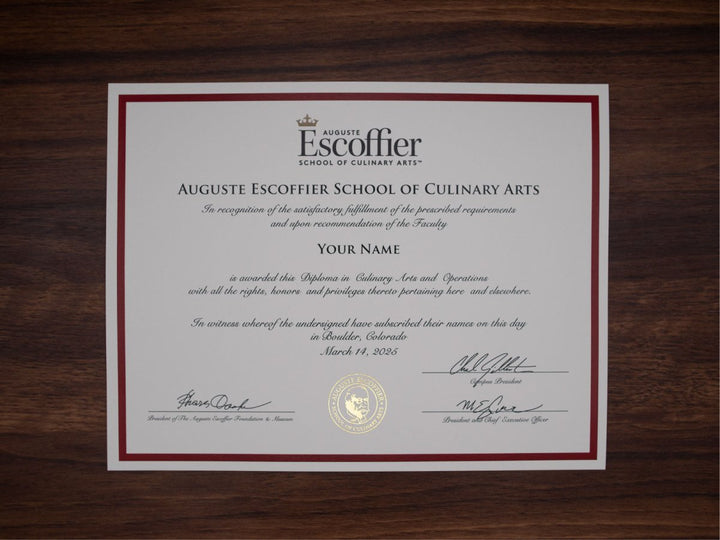 Culinary Certificates - Same Day Diplomas