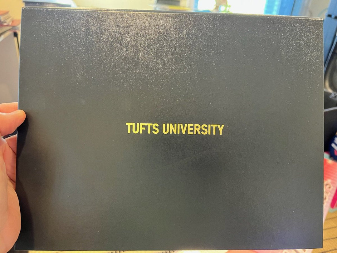 Custom Diploma Cover - Navy, Red, Green, Black and Maroon - Doc Printers