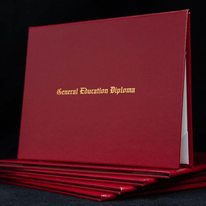 Diploma Cover - General Education Diploma -Engraved - Same Day Diplomas