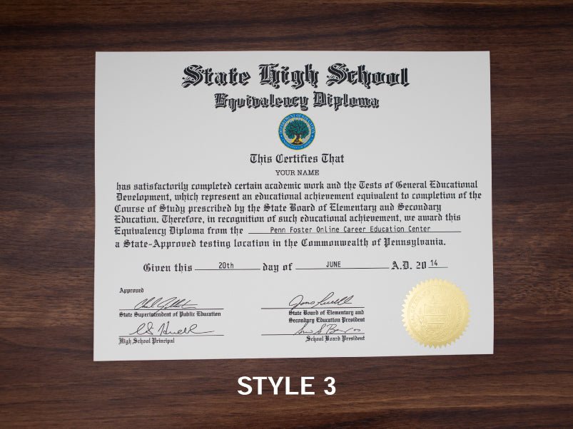 GED Diplomas - Same Day Diplomas