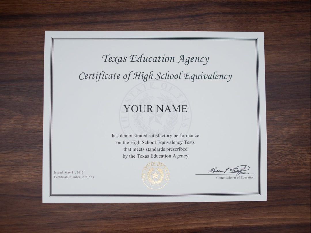 GED Match Diploma ( from your example ) - Same Day Diplomas