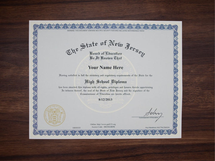 GED Match Diploma ( from your example ) - Same Day Diplomas