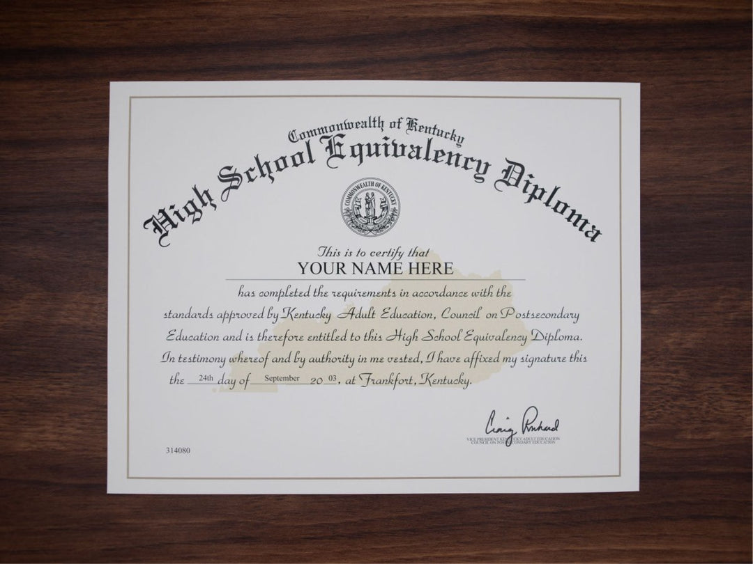 GED Match Diploma ( from your example ) - Same Day Diplomas