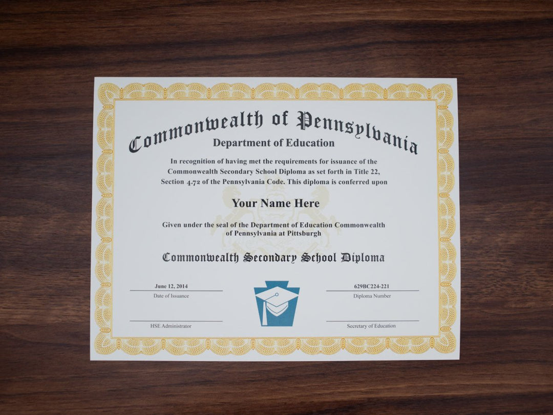 GED Match Diploma ( from your example ) - Same Day Diplomas