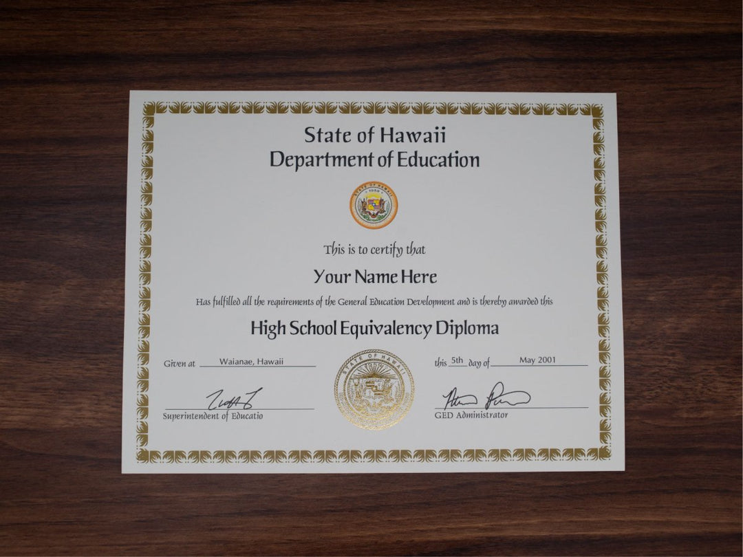 GED Match Diploma ( from your example ) - Same Day Diplomas