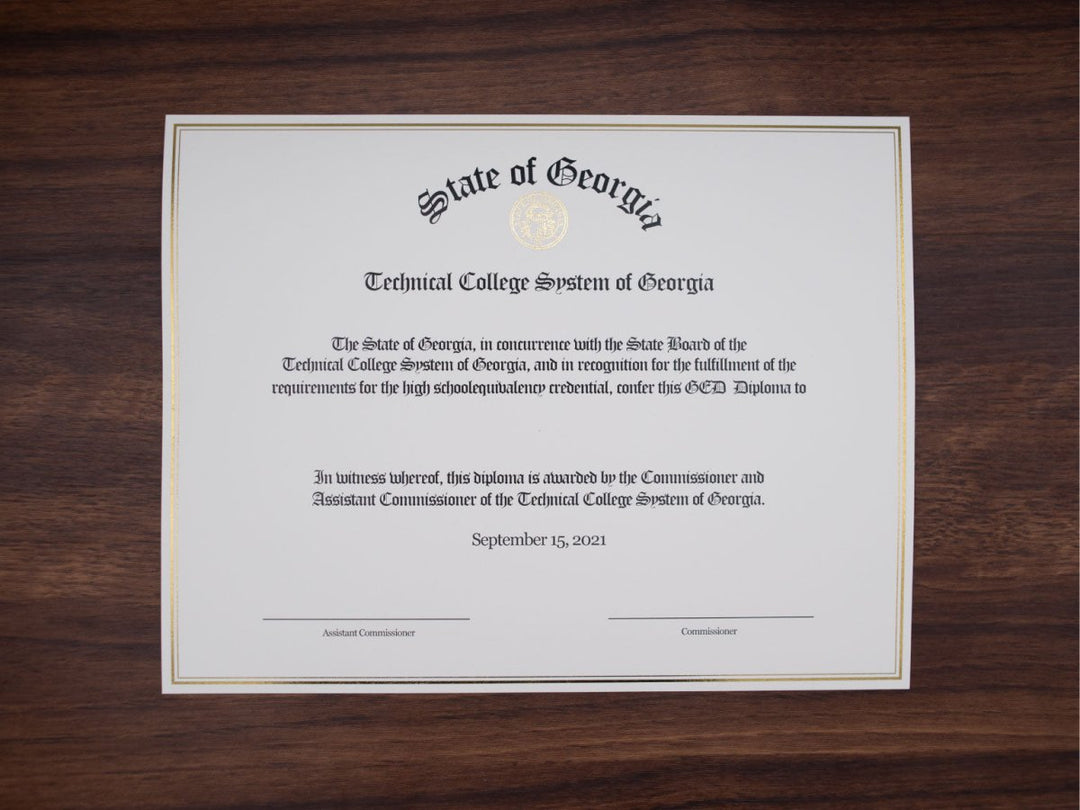 GED Match Diploma ( from your example ) - Same Day Diplomas