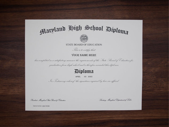 GED Match Diploma ( from your example ) - Same Day Diplomas